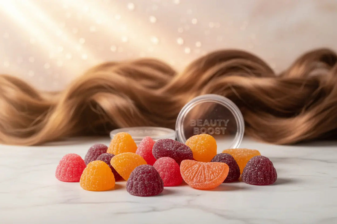 Best Hair aur Skin ke liye Daily Biotin Gummies jo Natural Glow Badhaye 2026 Saarganic